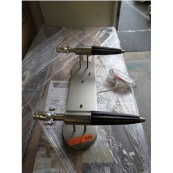 NEW-2 contemporary double wall sconces.