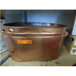 Metal boiler with lid