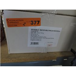 2 Cases of Italian wafer cookies