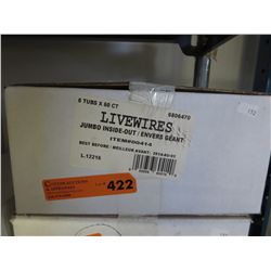 Case of Livewires jumbo inside out candy