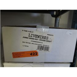 Case of Livewires jumbo inside out candy