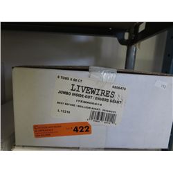 Case of Livewires jumbo inside out candy