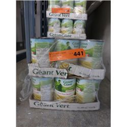 Case of Green cut wax beans