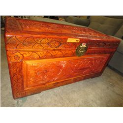 NEW-Camphor wood chest