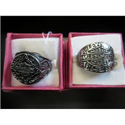 2 New - Harley Davidson rings