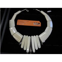 Vintage bone necklace