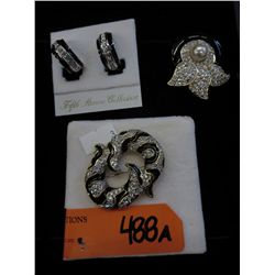 NEW -  Austrian crystal jewelry - 3 pieces