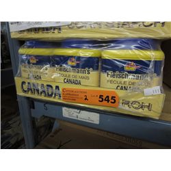 2 Flats of Fleischmanns corn starch