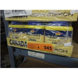 2 Flats of Fleischmanns corn starch