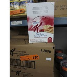 2 Cases of Special K Fruit crisps