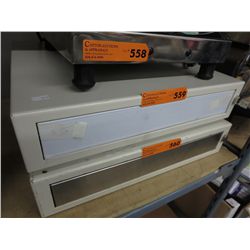 Electric cash drawer with key