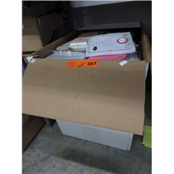 Large box of new stationary & greeting cards