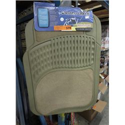 Truck/SUV floor mats in beige
