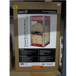 Theatre style popcorn maker