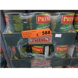 2 Cases of Primo white kidney beans