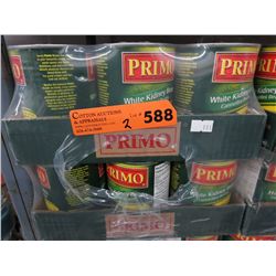 2 Cases of Primo white kidney beans