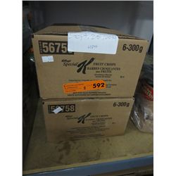 2 Cases of Special K Strawberry Fruit Crisps