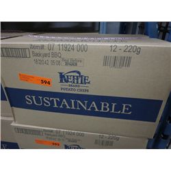 Case of Kettle Brand Barbecue chips