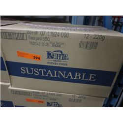 Case of Kettle Brand Barbecue chips