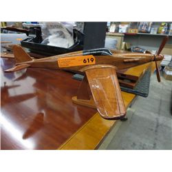 Wood model airplane - Hurricane