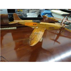Wood model airplane - Spitfire