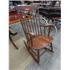 Image 1 : Wood rocking chair