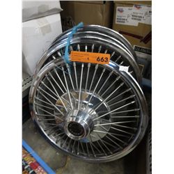 4 Vintage Plymouth hubcaps
