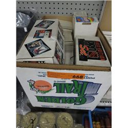 Sports trading cards, approx. 4000