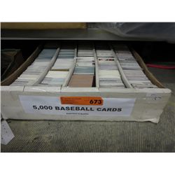 Baseball cards, approx. 5000