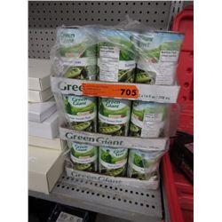 36 cans of Green Giant sweet peas