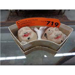 Antique sake cups in original box.