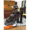 Image 1 : Four decorative statues
