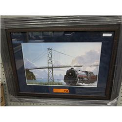 Framed print by Max Jacquiard