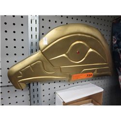 Carved eagle wall plaque