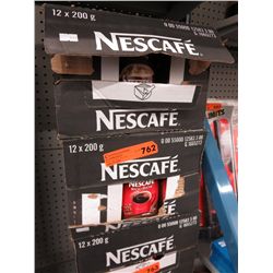 2 Cases of Nescafe instant coffee - Rich