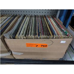 Case of approx. 50 LP records