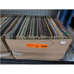 Case of approx. 50 LP records