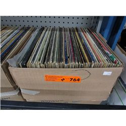 Case of approx. 50 LP records