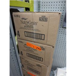 2 Cases of Nutri Grain Blueberry cereal bars