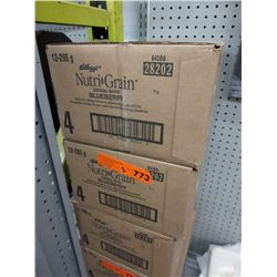 2 Cases of Nutri Grain Blueberry cereal bars