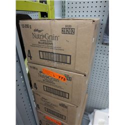 2 Cases of Nutri Grain Blueberry cereal bars