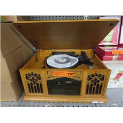 4-in-1 Radio/Record player/CD player/recorder