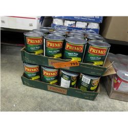 2 Cases of Primo chick peas