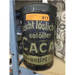 Vintage decorative Cocoa tin