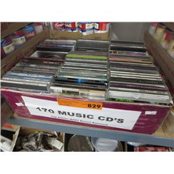 CDs, approx. 170