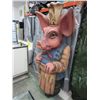 Image 1 : Large chef pig statue