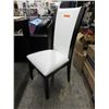 Image 1 : NEW - White leather chair