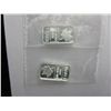 Image 1 : 4 x .999 silver Canadian Maple Leaf bars
