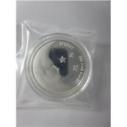 Celestial Moon & Star .999 silver art round