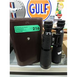 Henfoldt Wetzalar field glasses w/ leather case